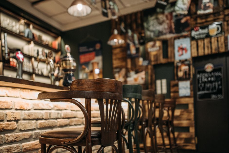 Cozy pub interior