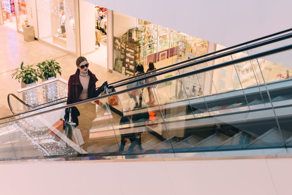 Luxury shopping mall